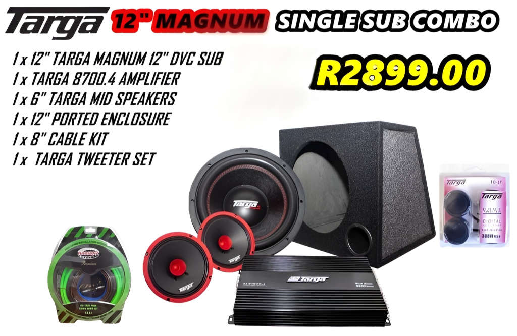 Targa Magnum Car Sound Combo
