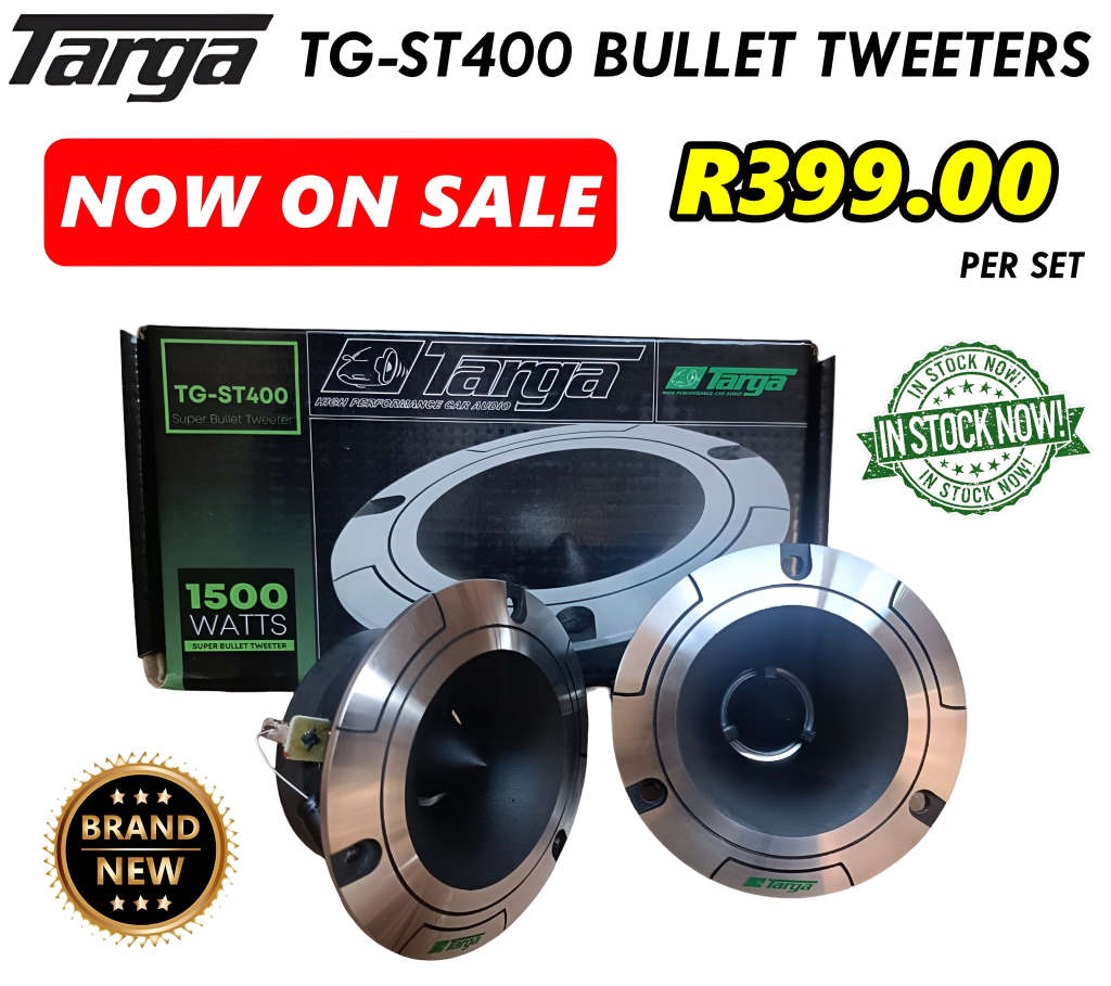 Targa TG-ST400 Tweeters (Pair) Of 2