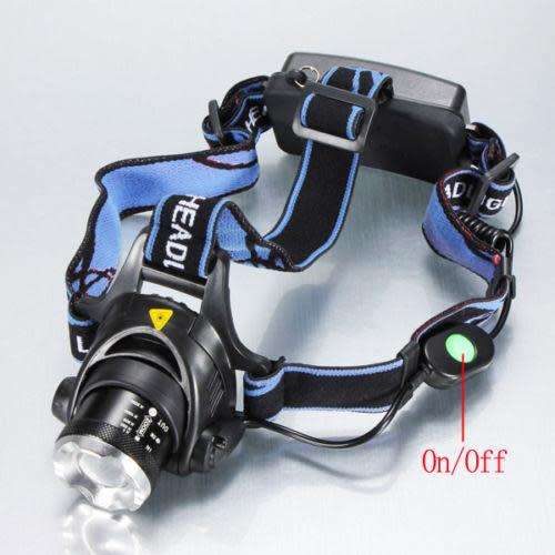 USB Rechargeable Smart Retractable Zoom Fishing Light Induction Waterproof Headlamp