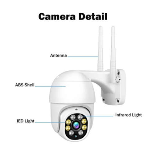 811 HD 1080P Outdoor 5G WiFi IP Camera Security Surveillance Two-Way Audio Waterproof
