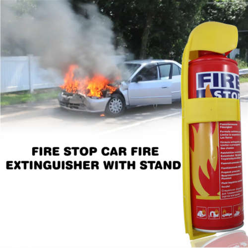 Vehicle-mounted fire extinguisher dry powder foam type private car car office fire-fighting equipmen