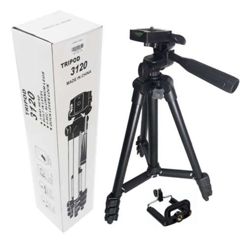 3120A Tripod for Camera and Cellphone 1.2m