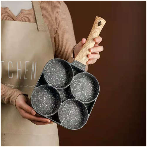4-in-1 Family Breakfast Poached Egg Non-Stick Frying Pan
