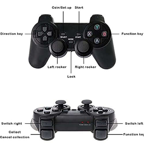 HDMI Game Stick Video Game Console Built-in 10000+ Classic Games  P1 Mini Retro 2 Wireless Controlle