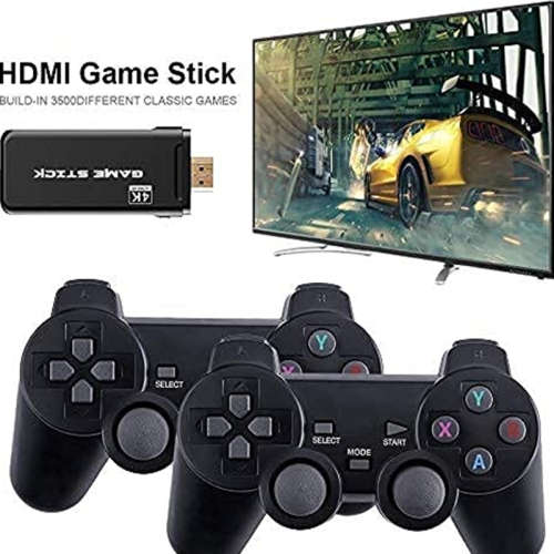 HDMI Game Stick Video Game Console Built-in 10000+ Classic Games  P1 Mini Retro 2 Wireless Controlle
