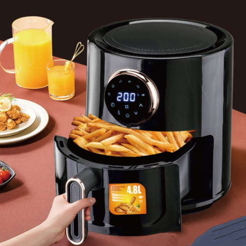 Airfryer Multi-oven Household Electric Air Fryer with Timer Touch 4.8L