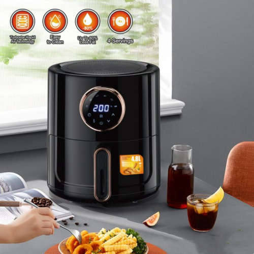 Airfryer Multi-oven Household Electric Air Fryer with Timer Touch 4.8L