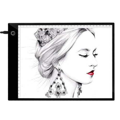 LED drawing board drawing and copying light box stepless dimming digital tablet