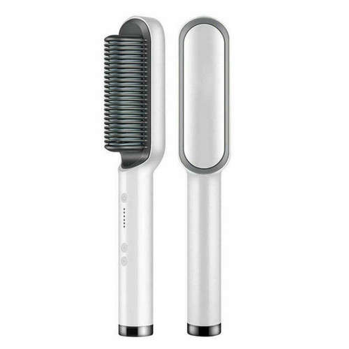 Electric Professional Hair Straightener With Curler Comb Fashion Hairdressing Tool