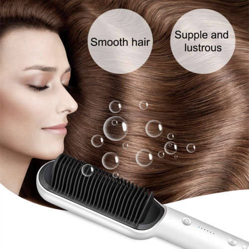 Electric Professional Hair Straightener With Curler Comb Fashion Hairdressing Tool