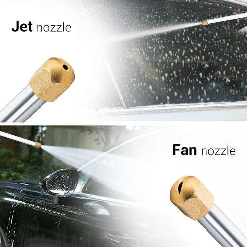 Pressure Washer Spray Nozzles Garden Hose Sticks for Car Washes and Outdoor Window Washing