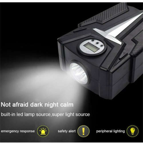 12V Portable Car Air Pump Compressor For Motorcycles Bicycles And Car Accessories