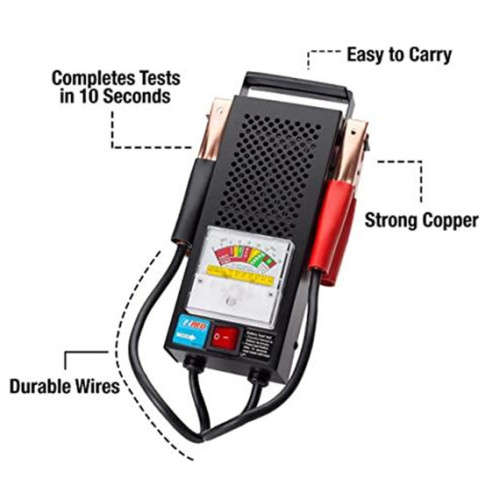 6v / 12v 100 Amp Car Battery Load Tester Alternator Charging System Tester