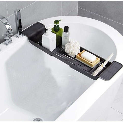 Bath Tray Bath Table Tray Shelf Kitchen Shelf Wine Cabinet Storage Tray Bathroom Supplies