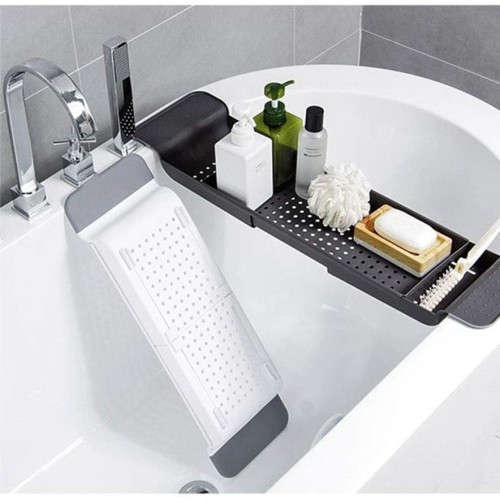 Bath Tray Bath Table Tray Shelf Kitchen Shelf Wine Cabinet Storage Tray Bathroom Supplies