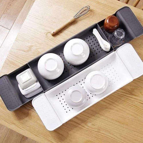 Bath Tray Bath Table Tray Shelf Kitchen Shelf Wine Cabinet Storage Tray Bathroom Supplies
