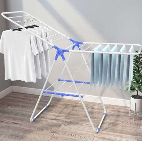 Floor-standing folding drying rack Indoor baby clothes drying rack Indoor baby clothes drying rack O