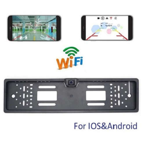 2 in 1 Camera License Plate Frame Wired License Plate Frame with Reversing Camera
