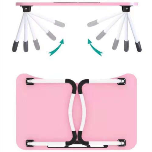 Folding table Small table Bed desk Computer lazy table Cartoon animation Student study desk
