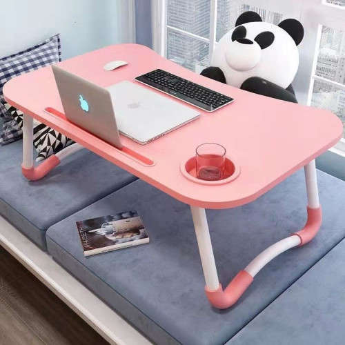 Folding table Small table Bed desk Computer lazy table Cartoon animation Student study desk