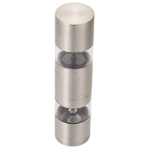 Silver Stainless Steel Salt And Pepper Grinder