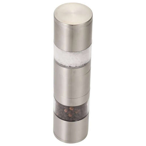 Silver Stainless Steel Salt And Pepper Grinder