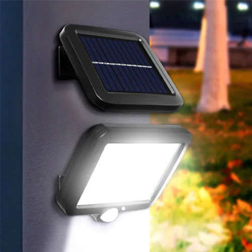 12 COB Solar Rechargeable Led Lights With Motion Sensor Outdoor Garden
