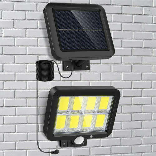 8 COB Solar Street Motion Sensing Light LED Light Outdoor Wall Light