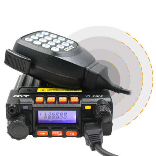qyt kt-8900 car two-way radio walkie-talkie
