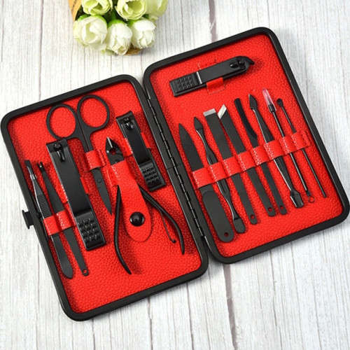 Nail Art Set 15 Pieces Nail Clipper Set Decoration Toe Nail Scissors