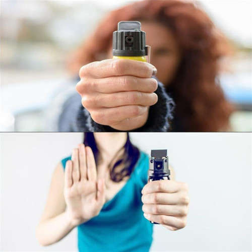 Pepper Spray Self Defense Device Personal Security Tear Gas Spray Police With Security Lock
