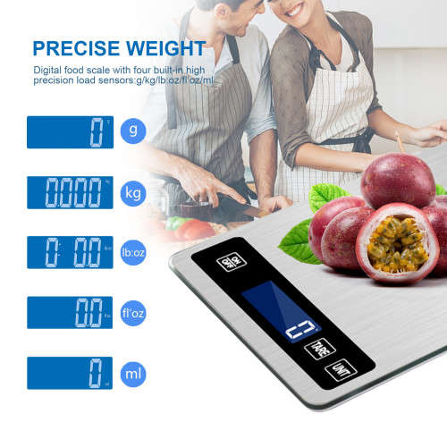 Household Digital Stainless Steel Kitchen Electronic Scale Food Food Coffee Scale Kitchen Electronic
