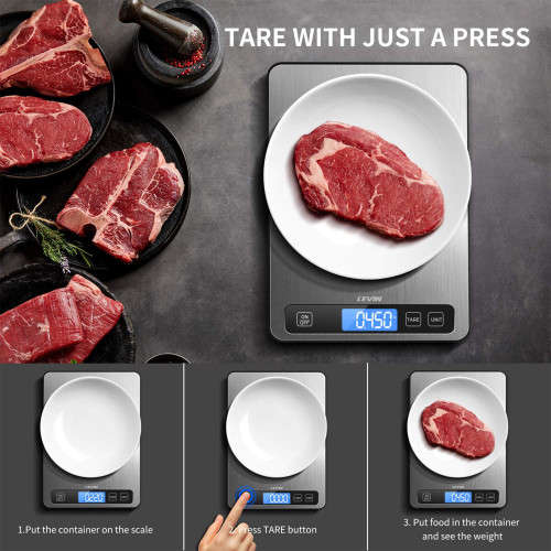 Household Digital Stainless Steel Kitchen Electronic Scale Food Food Coffee Scale Kitchen Electronic