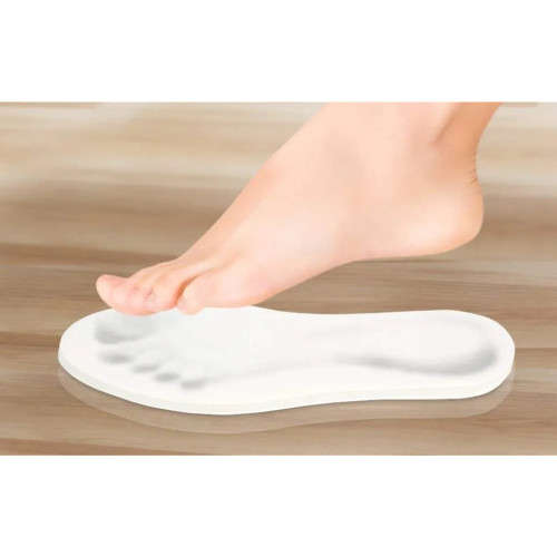 Memory Foam Insoles White 1 Pair Unisex Shoe Pad Insoles
