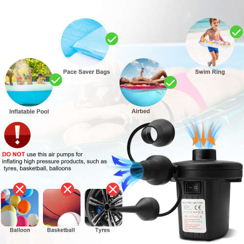 Portable Electric Air Pump Car Camping Air Pump