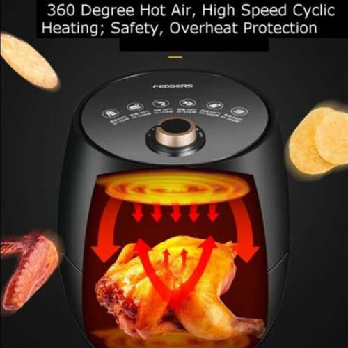 AB-J361 Household Multi-Function 5.5L Large Capacity Air Fryer 1450W