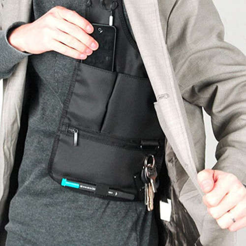 Hidden Underarm Shoulder Bag Phone/Money/Passport Backpack Anti-theft Hidden Travel Backpack