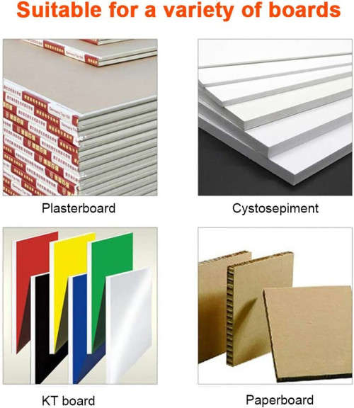 Drywall Cutting Set, All-in-One Drywall Cutting Hand Tool with Tape Measure and Utility Knife