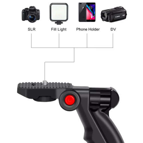 AY-49 Tripod Kit Video Vlog Production with Microphone and Live Light