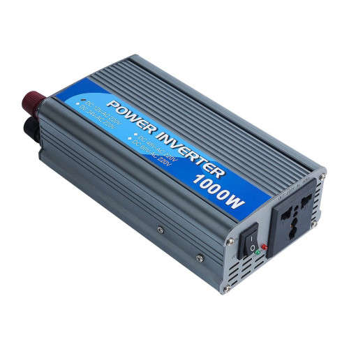 Vehicle Power Inverter DC12V to AC220V Portable 1000W Home Power Inverter 1000W