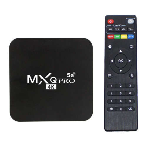 MXQ Pro 5G TV Box 2GB+16GB Android Smart Box HD 3D Dual Band WiFi Quad Core Home Media Player