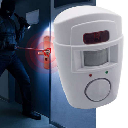 Wireless Motion Sensor Alarm Remote Control Shed Garage Caravan Infrared Detector