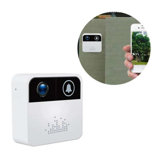 720P Smart WIFI Doorbell Intercom Two-Way Audio Wireless Security Camera Home Visiting Reminder