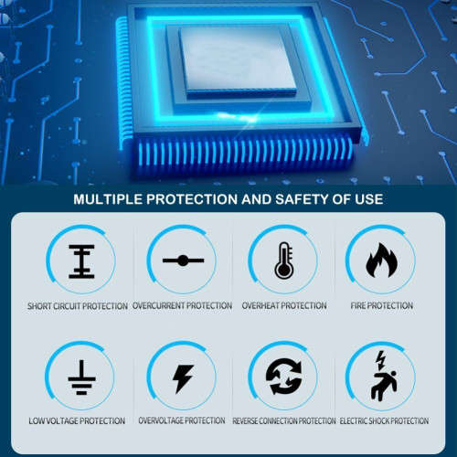 Universal Car Battery Charger 12V 8A 24V 4A Smart Automatic Battery Charger LCD Display Pulse Repair