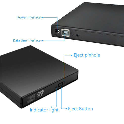 DVD Reader With CD Writer And Reader