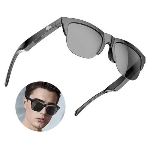 F06 Smart Glasses Anti-Blu-ray Stereo Dual Speaker Touch Wireless Bluetooth Sunglasses UV