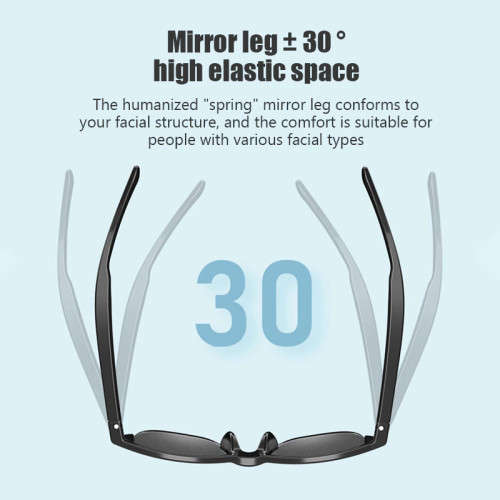 F06 Smart Glasses Anti-Blu-ray Stereo Dual Speaker Touch Wireless Bluetooth Sunglasses UV