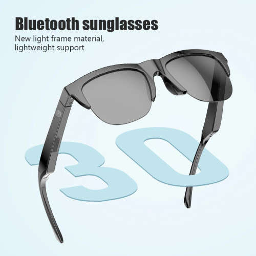 F06 Smart Glasses Anti-Blu-ray Stereo Dual Speaker Touch Wireless Bluetooth Sunglasses UV