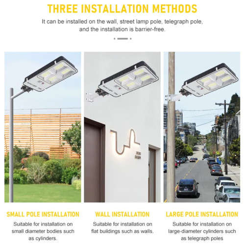 1000W Outdoor Solar Light Waterproof Motion Sensor Wall Light Garden Light