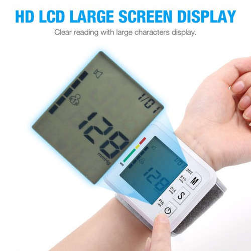 Intelligent Electronic Sphygmom Wrist Blood Pressure Monitor